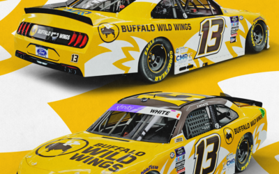 Jason White Brings Buffalo Wild Wings Back to MBM Motorsports at Talladega